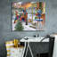 «Decking The Doghouse» par Bigelow, illustrations sur toile-704541086