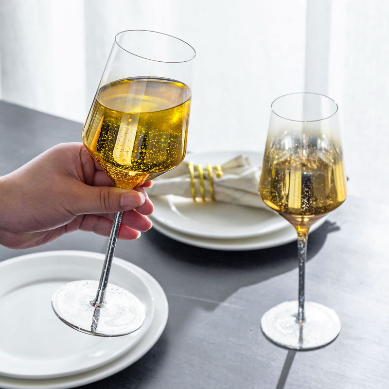 2 Piece 414ml Red Wine Glass Set