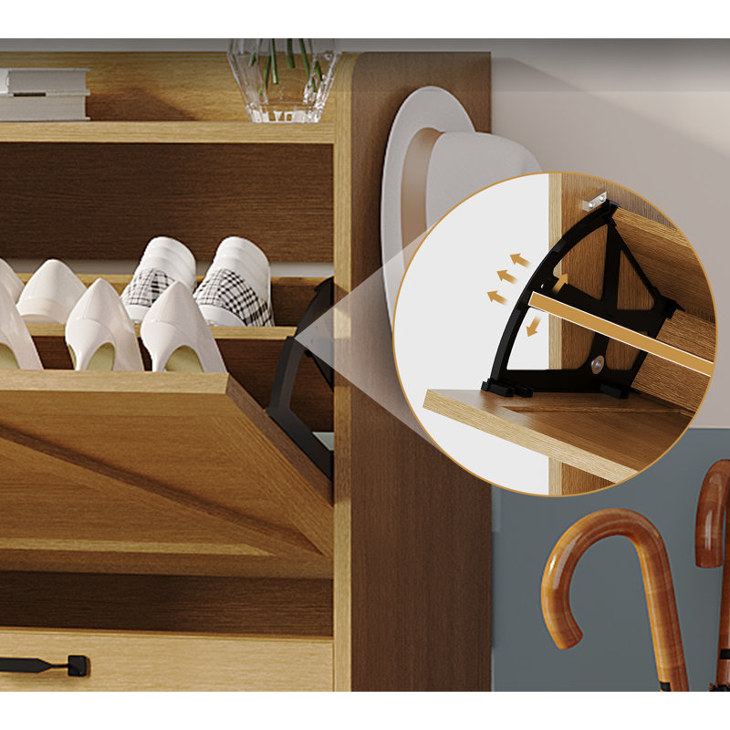 30 Pair Flip Down Shoe Storage