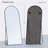 Andin Arch Metal Full Length Mirror-302087561-298239950