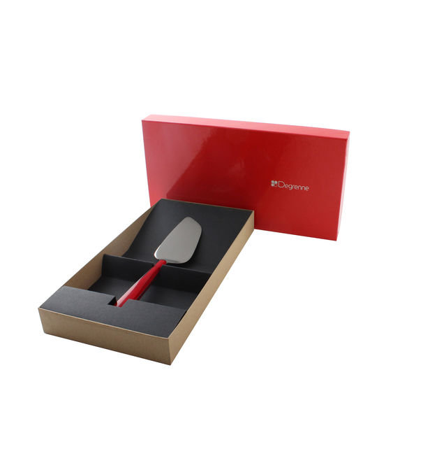 1 Piece Stainless Steel Wood Stainless Steel Cake Server