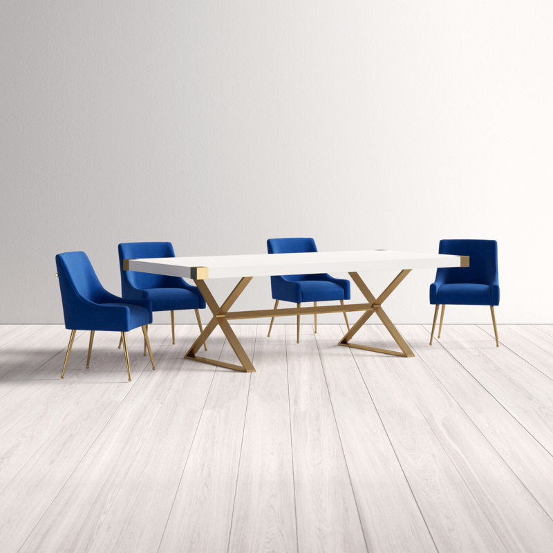 Ensemble repas pour 4 personnes Mylah, Bleu marine Livesmart®