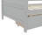 Twin Size Pine Wood Daybed with Two Storage Drawers-1190929937