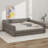King Size Upholstered Daybed With 2 Drawers, Lambswool Day Bed Frame With USB Ports And Soft Backrest, Sofa Bed Frame-123834184