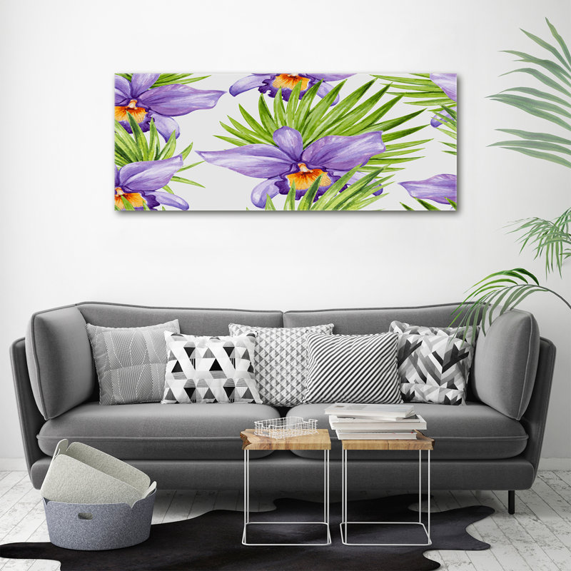 Orchid - No Frame Print on Canvas