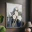 Reproduction encadrée FLORAL Series DCLXIX - bois massif-376507173