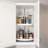 Rev-A-Shelf Lazy Susan Full Circle Polymer 2-Shelf, White