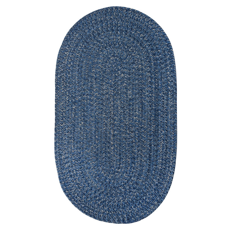 Windall Indoor / Outdoor Rug, Oval 3' x 5'