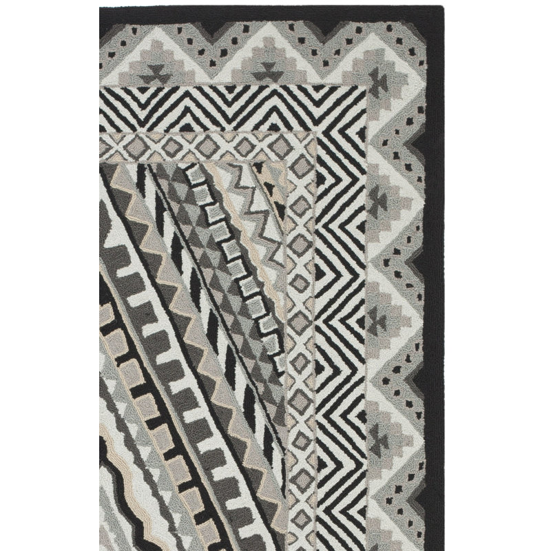 Adera Hand Hooked Performance Southwestern Rug, Runner 2'3" x 8'