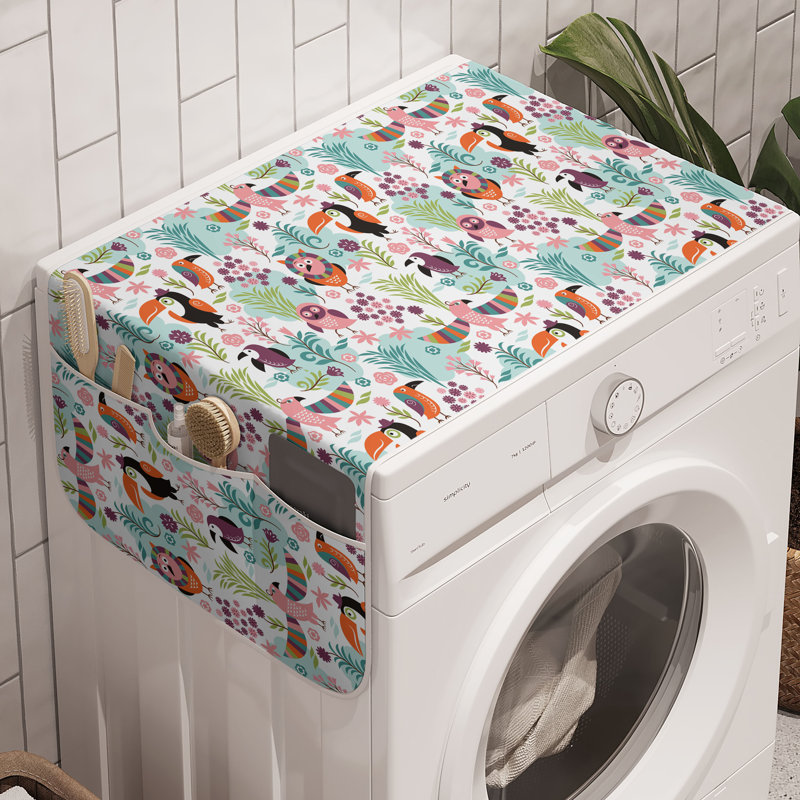 Ensemble de 2 machines à laver East Urban Home Tropical 47 po x 18,5 po