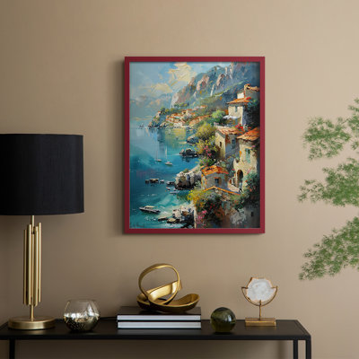 NAUTICAL Series DLXII, reproduction encadrée - bois massif