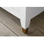 Meuble-lavabo sur pied simple 30 po avec plateau en pierre reconstituée Maddison-655396570