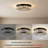 Crystal LED Flush Mount Ceiling Light-126594237