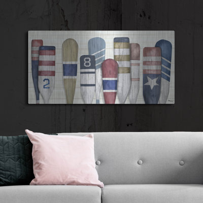 " Port Oars Horizontal " by Paul Brent