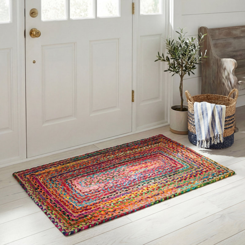 Herzig Multicolor Area Rug, Rectangle 2'3" x 4'