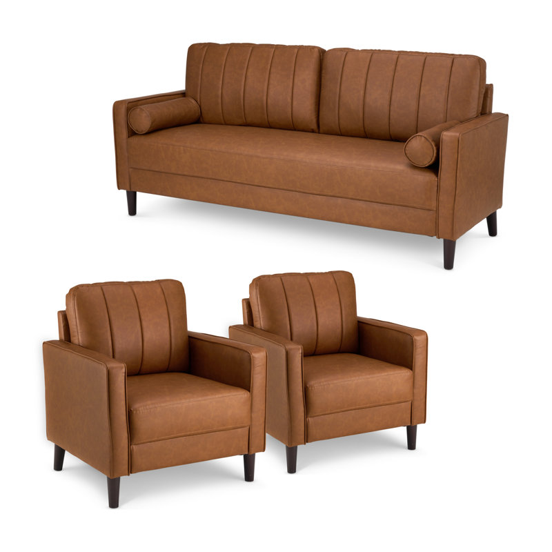 Canapé 77 W avec fauteuil d'appoint 32 W - ensemble de 2