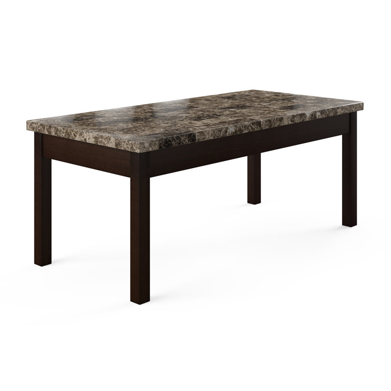 Table basse à 4 pieds Xanthippe, Brun