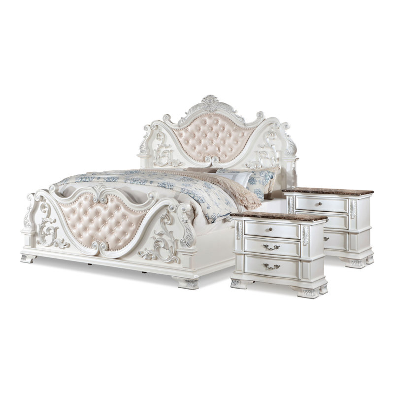 Ensemble de chambre à coucher 3 pièces Tarver