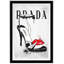 « fumer chaussure prada », impression grise-24823576-24823577