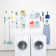 Laundry and Utility Room Organization System Kit