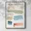 Watercolor Swatches I, reproduction encadrée - bois massif-718431271