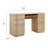 Mirae 55" 6-Drawer Curved Office Desk-116933169