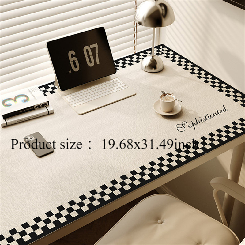 Tapis de bureau, chiffon de bureau, ordinateur