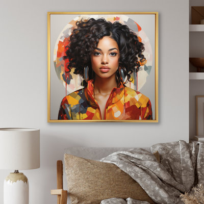 «Vibrant Essence Beautiful», art mural africain