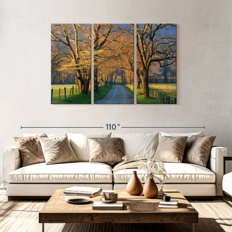 Alvord Sunset Path, 48" H x 74" W