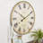 Triche Round Roman Numeral Quartz Wall Clock