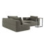 Canapé modulaire en L avec table d'appoint-1187441124