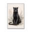 Tapis tissé à imprimé tigre noir Mosso-1772535750