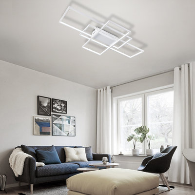 Aluminum LED Semi Flush Mount