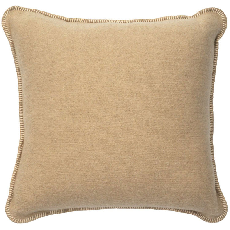 Wooded River Cr猫me - Pillow 20x20, Cream