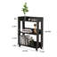 Support de rangement portatif à 3 niveaux, conception à roulettes universelles, rangement ouvert, support de rangement pratique pour plusieurs salles de séjour et bureau-129221350