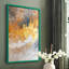 ABSTRACT Series CD XXXII - Impression encadrée de qualité supérieure - Prêt à accrocher - Aucun clou requis AAI401192-761908690-761908715