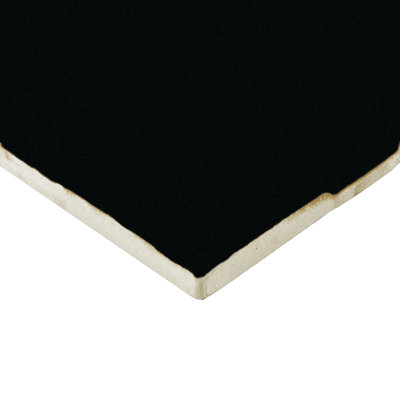 Daltile Colour Wheel 6 x 6 Matte Black Wall Tile (50 PCS Per Carton) (12.50 SQFT Per Carton)