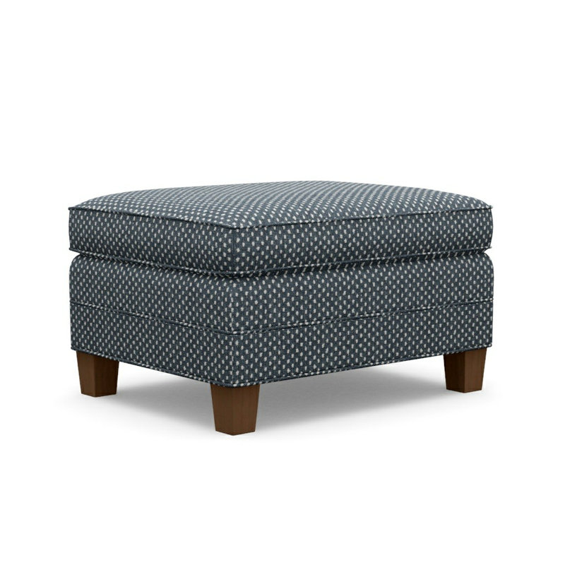 Renee Ottoman, Walnut, Macrame 090636