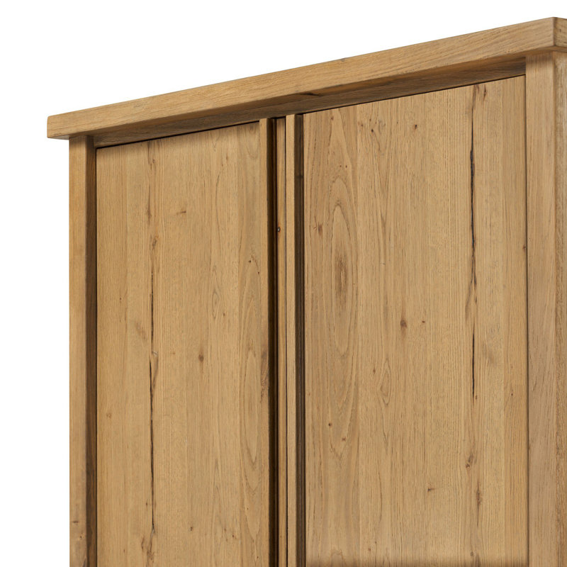 Dalton Cabinet-Aged Natural Oak, Aged Natural Oak