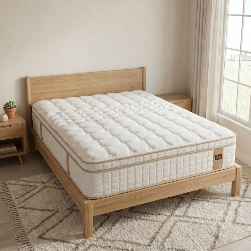 12in-queen Size Hybrid Mattress,medium-softness Spring-hybrid Mattress