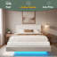 Lit flottant avec lumière White Boucle-1626074831