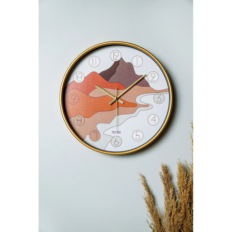 Amarmula Metal Wall Clock