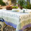 Lavender Handmade Floral Tablecloth-1797687439