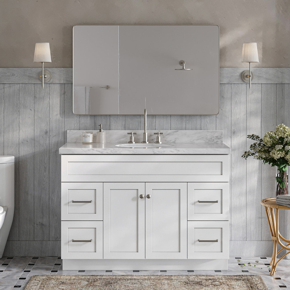 Paulla 48" Single Bathroom Vanity Base Only Winston Porter Base 