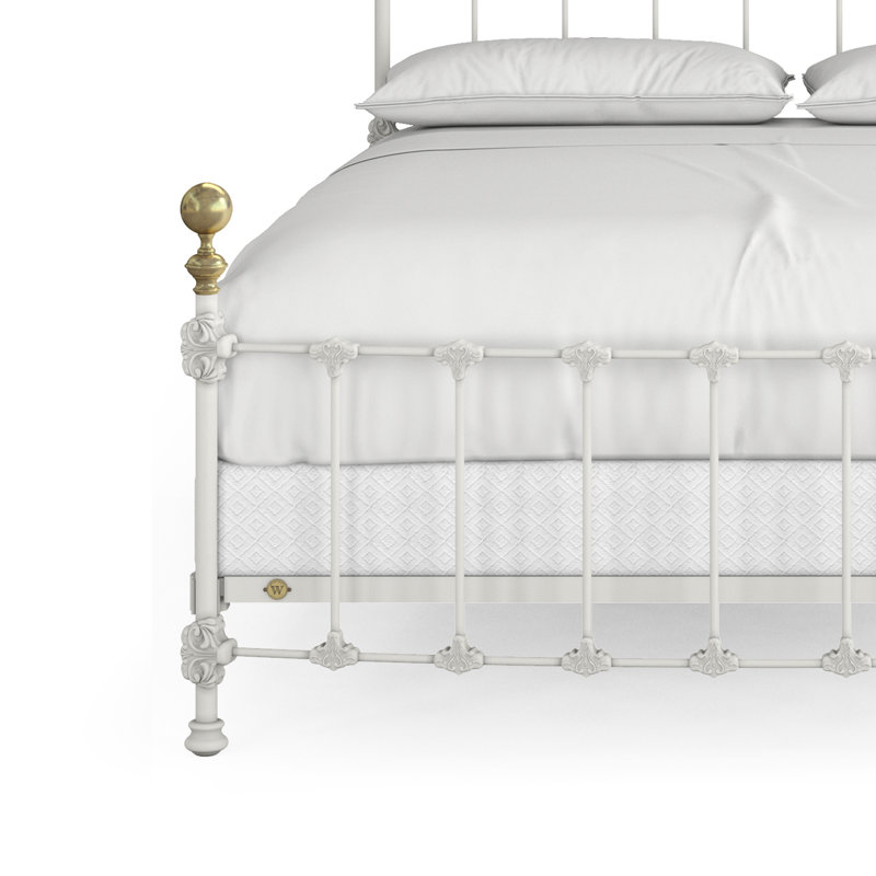 151 Palatial Bed | Complete Standard, Matte White, California King