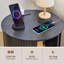 Table de bout ronde 19,52 "avec station de charge-119452867