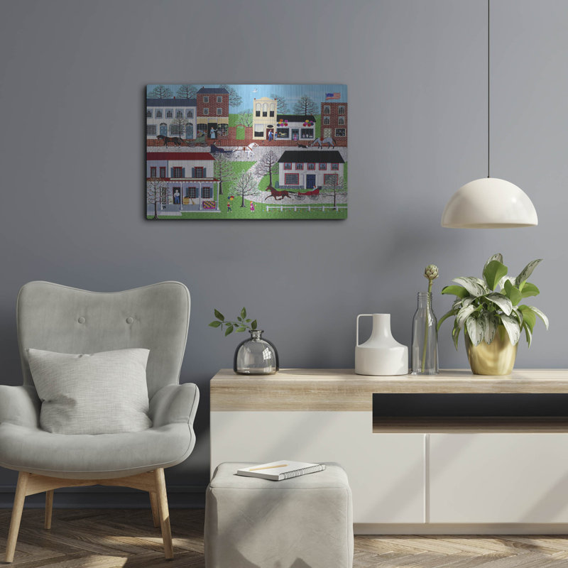 "McGregors On Commerce Street" par Susan Henke Fine Art, H 16 po x l 24 po