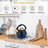 Stainless Steel Whistling Tea Kettle with Ergonomic Handle, 5-Layer Base Fast Boiling Teapot Compatible with Induction Gas Electric Stovetops
