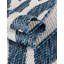 Tapis bleu contemporain Azilynn-598099877