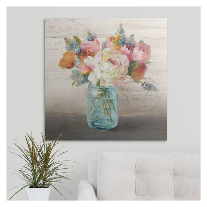 Arshiya Wyckhoff II '- impression d'art graphique, H 30 po x l 30 po x P 1,5 po, Toile